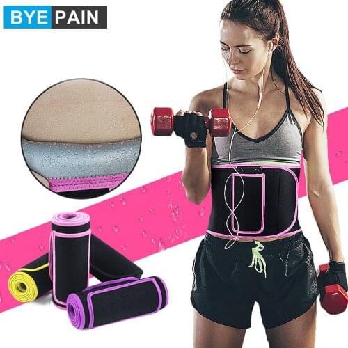 1Pcs BYEPAIN Waist Trimmer Ab Belt, Weight Loss Waist Trainer- Best Abs accessories for Lower Back Support