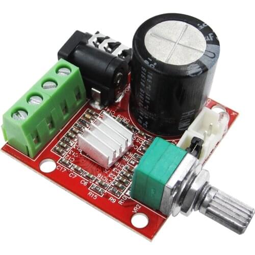 10pcs 12V Mini Hi-Fi PAM8610 Audio Stereo Amplifier Board 2X10W Dual Channel D Class Lowest Price