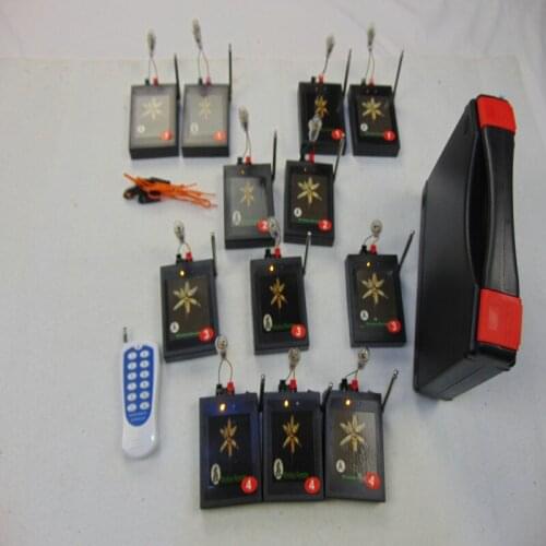 12 Cues Light Remote Control Commercial Ligh Receiver Trigger Stage Effect Wedding Machine Fountain Fireworks Base Firing