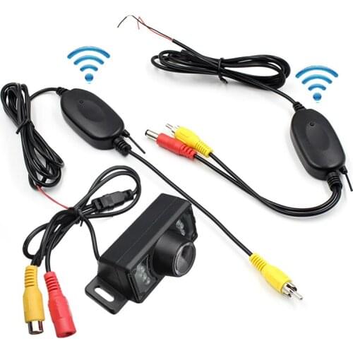 2.4G Wireless Device Emitter Receiver Rear View Camera for Car DVD/Monitor