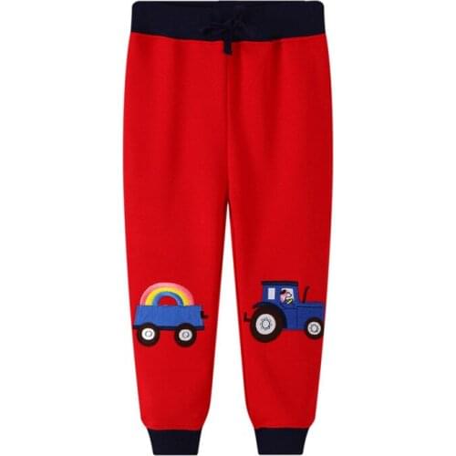 2020 Boys Pants Car Sweatpants Children Clothes Kids Trousers Enfant Pantalones Autumn Winter Pant Baby Spodnie Roupa Infantil