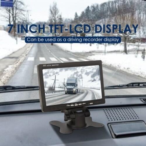 7 inch TFT LCD Monitor for Car Rearview Home Security Surveillance Camera Rear view mirror Rearview camera car Car accessories