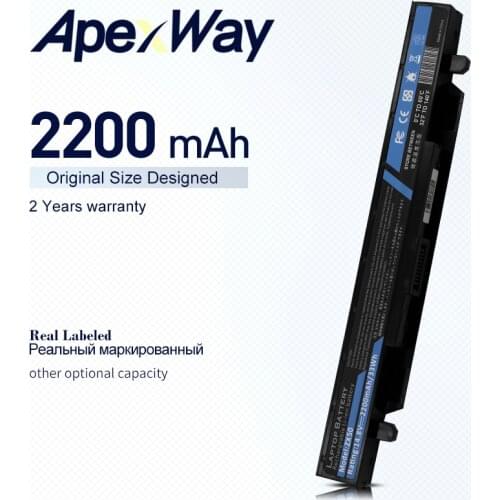 Apexway A41N1424 Laptop Battery for ASUS ROG ZX50 ZX50J ZX50JX ZX50V ZX50VW GL552 GL552VW GL552J GL552JX GL552V