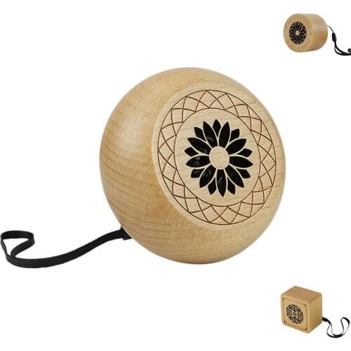 Bluetooth Speaker,Portable Wireless Bluetooth Speaker Exquisite Carved Pattern,for Outdoor Sports
