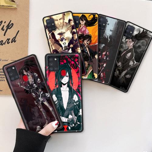 Case For Samsung Galaxy A51 A71 A21s A31 A32 5G A41 A12 A11 A72 A52 4G A02s Black Soft Phone Coque Funda Anime Cartoon Dororo
