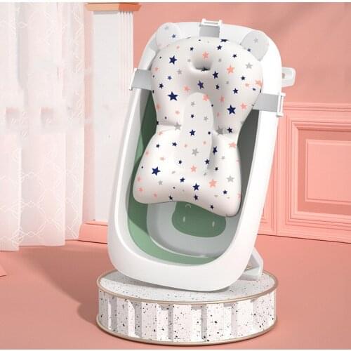 Baby Shower Bath Non-slip Folding Wash Hair Artifact Sit Lie Eco-friendly Household Children Large Bucket Practical Bath Tub