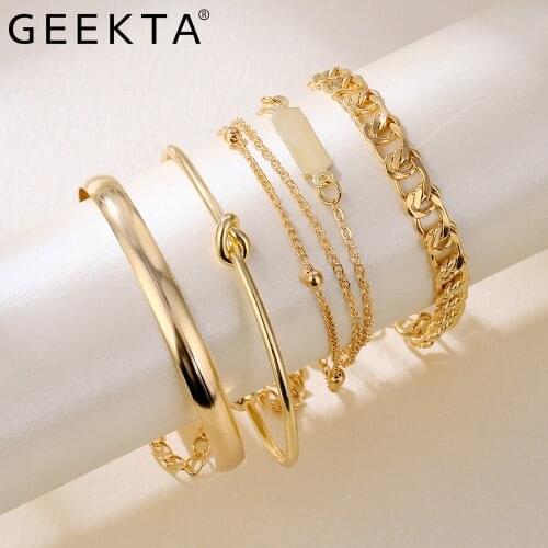Geekta Metal Bracelets