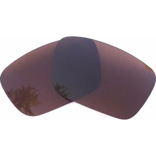Brown Polarized Replacement Lenses for Jury Sunglasses Frame 100% UVA & UVB