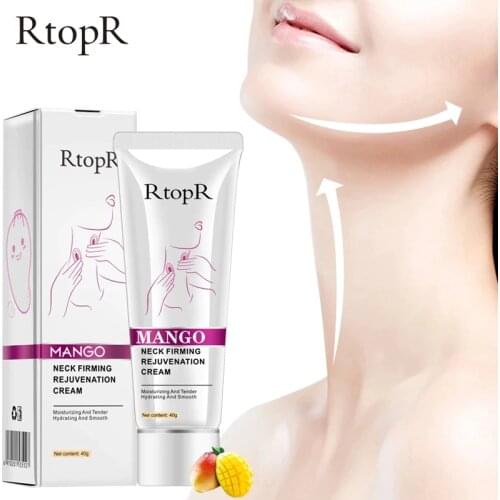 Neck Cream Face and Neck Wrinkle Removing Cream Neck Line Erasing Cream Wrinkle Smooth Skin Anti Aging Whitening Cream 40ml