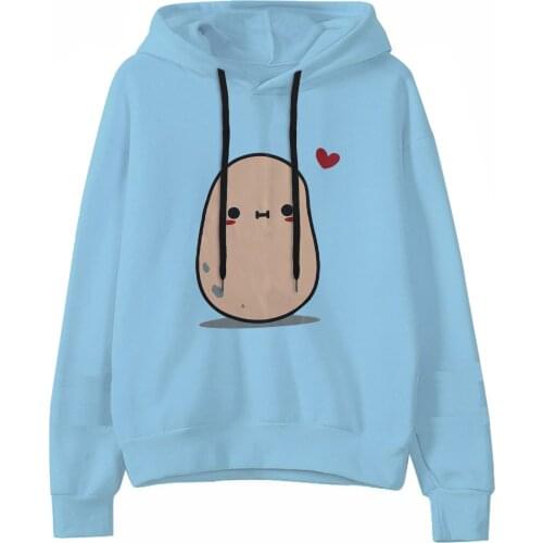 Fashion Women Casual Loose Pullovers Long Sleeve Drawstring Cute Print Hooded Sweatshirt Tops Джемпер Женский #G3