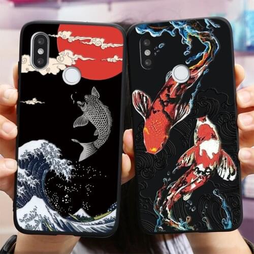 Fashion 3D Emboss Fundas Case For Xiaomi Redmi Note 9 8T 9S 7 8 5 6 Pro 9C Mi A2 A3 8 A1 9 SE 10 10T Lite Poco X3 Silicone Cover