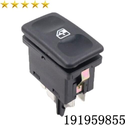 New Power Window Control Switch Button 191959855 Fit For V W Golf J etta Caddy II Polo LT Seat Cordoba Ibiza II Car Accessories