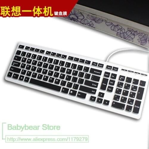 Keyboard Cover Silicone For Lenovo Business Pc Computer Desktop Pc Keyboard Protector Skin C440 C445 C355 Ku1153 Kb4721 K5819