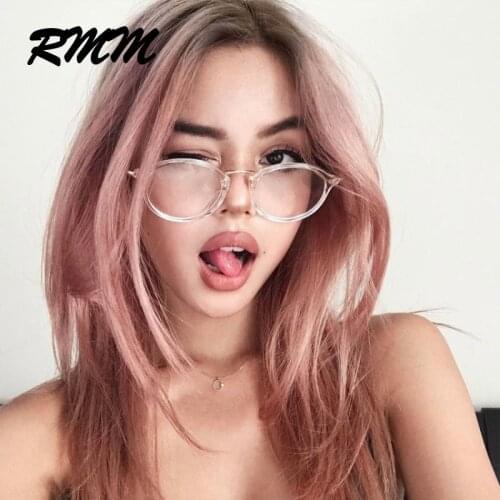 Blue light glasses frame computer glasses spectacles round transparent female womens eyeglasses frame Optical frames clear