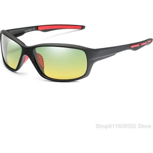 Mens Yellow Polarized Driving Sunglasses at Night High Quality Vision Day Night Glasses Polarized For Women Safety Eyewear 2021