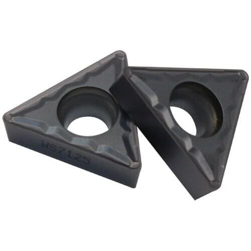 WS7125 TCMT16T308 M 20PCS CNC tool P steel tungsten carbide turning insert TCMT16T308 MP Suitable for processing of Steel