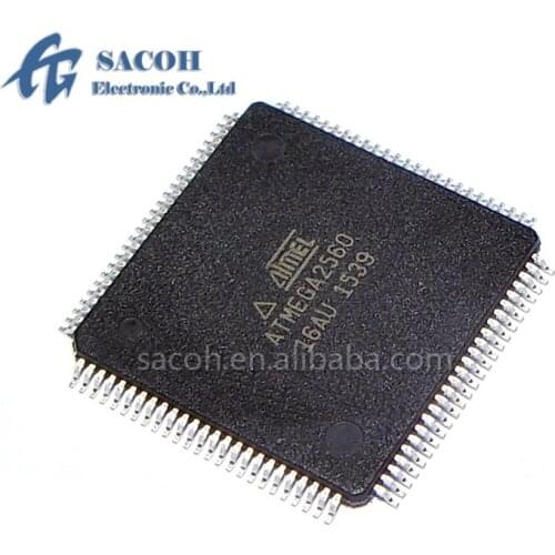 1PCS New Original ATMEGA2560-16AU or ATMEGA2560-8AU ATMEGA2560 QFP-100 8-bit Microcontroller