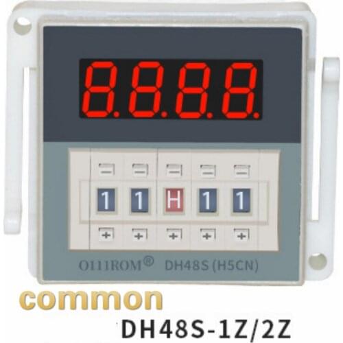 100% Original genuine DH48S-S Ordinary Digital display cycle time relay 380V24V220V small adjustable delay relay