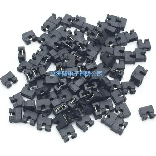 2000pcs/lot 2.0 short-circuit Cap Piece Jumper Cap closed/open 2.0mm