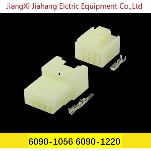 6090-1056 6090-1220 Free shipping 200sets DJ7105-2.3-11/2110Pin AMP Car Electrical Wire Connectors for VW,BMW,Audi,Toyota