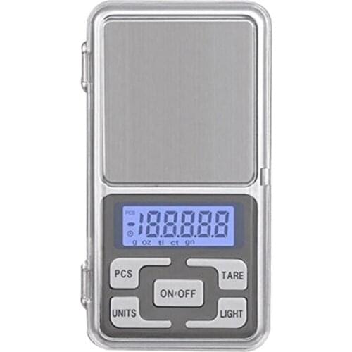 Digital Scale,Pocket Scale, LED Backlight Display,300G-0.01G for Kitchen,Jewellery,Drug,Tea,Yeast,Coffee,Herb(Silver)