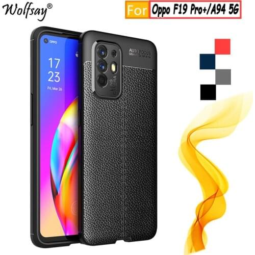 For Oppo A94 5G Case For Oppo A94 A74 A54 5G Rubber Anti-knock Housings Bumper Silicone Back Case For Oppo A94 5G Cover CPH2211