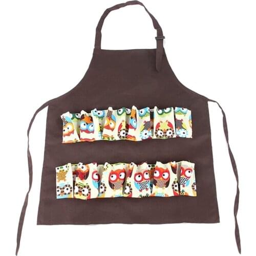 Chicken Egg Apron Gathering Egg Apron with 12 Pockets for Adult Egg Collecting Apron