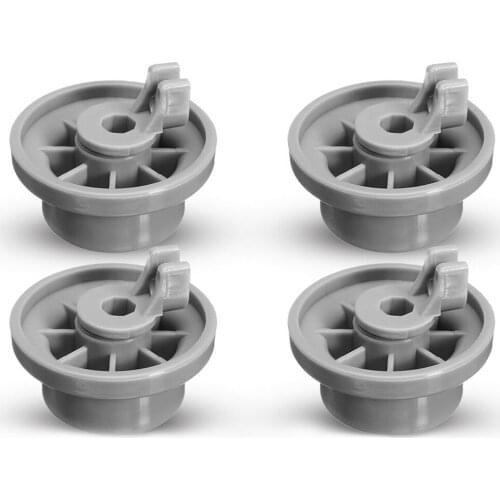 4pcs ABS Wheels For Bosch Siemens Dishwasher Rack Basket Wheels Replacement Parts Durable Material For Home Kitchen Dish Washer