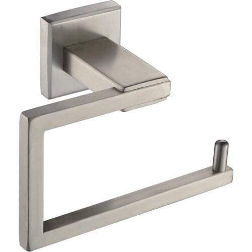 Wall Mount Brushed Stainless Steel Toilet Paper Holder Storage Rustproof Bathroom Paper Towel Dispenser Tissue Roll Hanger