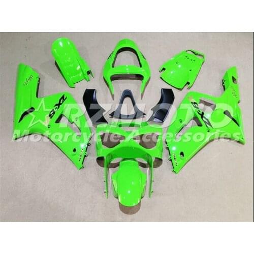 New ABS Motorcycle Fairing kit Fit For Kawasaki Ninja ZX6R 636 ZX-6R 2003 2004 03 04 Bodywork Set Custom Green
