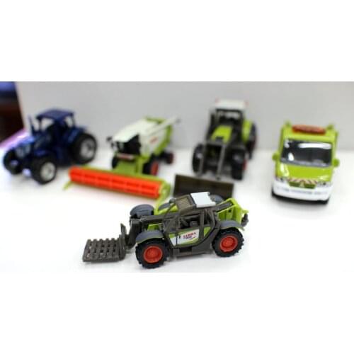 New Norev Famer car Set Tractor Combine Loader Diecast Alloy toys Toys 3 inches For Collection Gifts