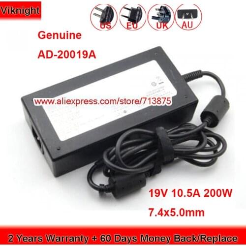 Genuine A16-200P1A 200W Charger 19V 10.5A AC Adapter for SAMSUNG AD-20019A A200A010L BA44-00348A Laptop Power Supply