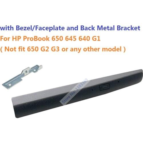NIGUDEYANG DVD-RW Optical Drive Caddy Bezel Door Cover Bracket for HP ProBook 650 645 640 G1