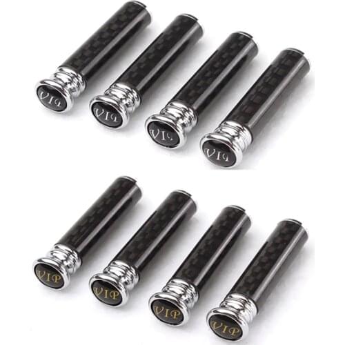 4 Pcs Car Door Lock Knob Pins VIP Emblem Interior Door Lock Button Screw Knob for Hyundai Verna Mitsubishi Ralliart Jaguar XJ-S