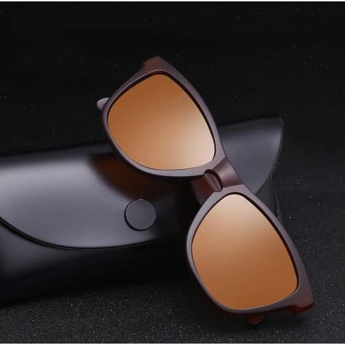 DJXFZLO 2019 NEW Brand Fashion Unisex Retro Sunglasses Polarized Lens Vintage Eyewear Accessories Sun Glasses For Men/Women