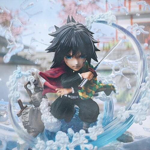 Presale Demon Slayer [Yihong] G5 Nine Pillars Resonance Water Pillar Tomioka Yiyong GK Limited Statue Handmade