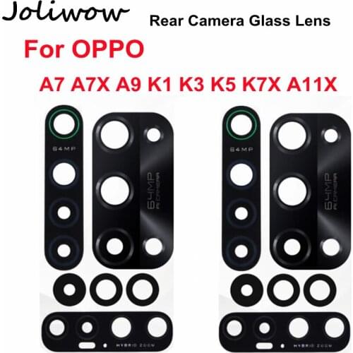 Rear Camera Glass Lens For Oppo A7 A7X A9 K1 K3 K5 K7X A11X Back Main Camera Glass Lens Replacement