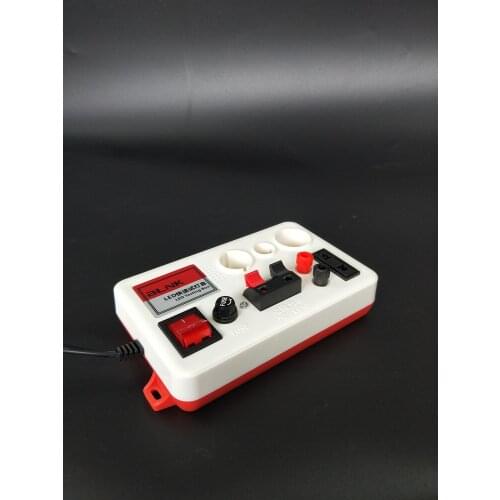 Led fast light test box, blink with power and voltage display light test device e27b22e14 test light detection box