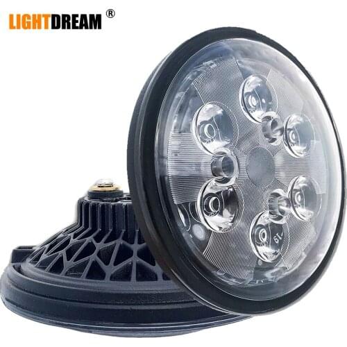 LED Landing Light PAR36 Replacement for GE4509 DC 14V / 28V For Small Aircraft Headlights on landing and taxing Work Lamp x1pc