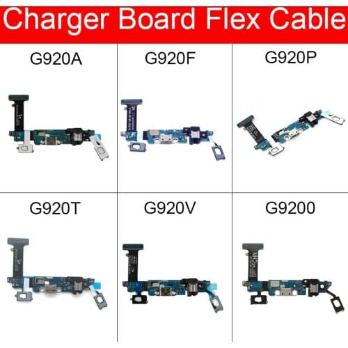 USB Charging Board For Samsung Galaxy S6 G920A G920F G920i G920K G920P G920R4 G920S G920T G920V G9200 Power Charger Doack Board