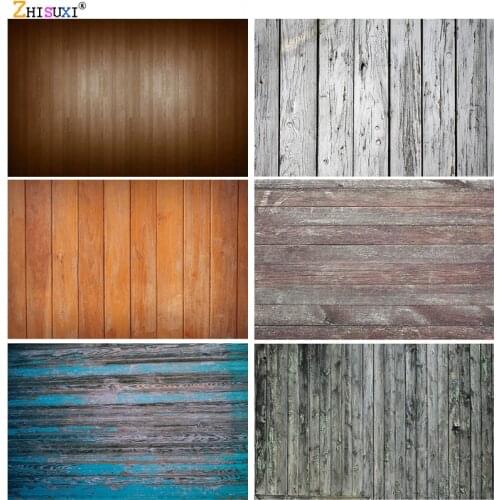 SHENGYONGBAO Vinyl Retro Wooden Floor Children Baby Photography Backdrops For Photo Studio Background Props 21213 MBMB-01