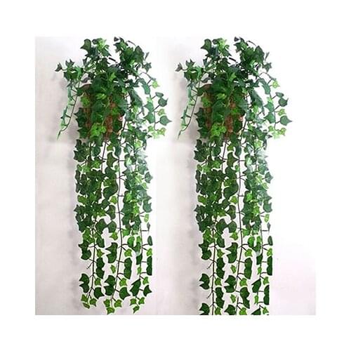 1pcs Artificial Ivy Leaf Garland Plants Vine Fake Foliage Flowers Home Room