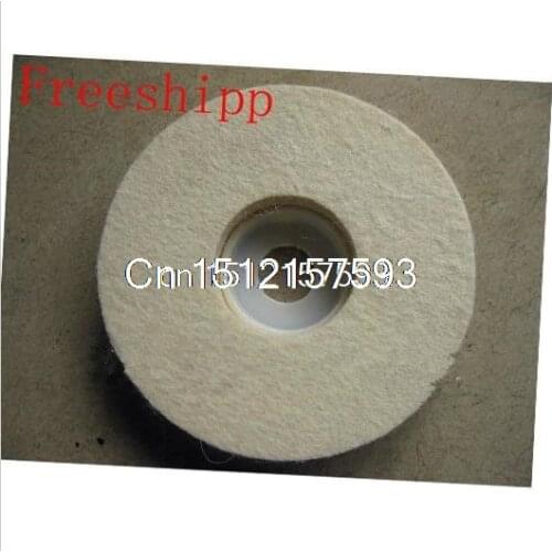 2pcs 100mm 4'' Round Felt Wool Buffing Polishing Wheels Disc Pads Polisher Size 100/12/16 Angle Grinder