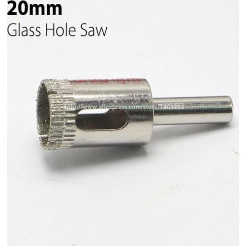 2Pcs/lot 20mm Core Drill Bit for Glass Marble Cermic Title Hole Puncher Polish Bit