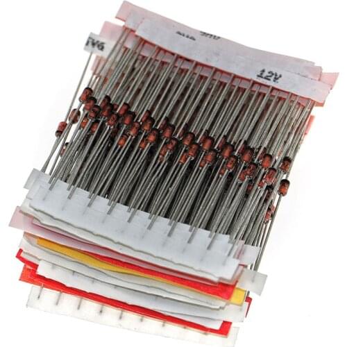 260pcs 26 kinds of volts 1W Zener diode package (3.3V-39V) 1W Zener diode package