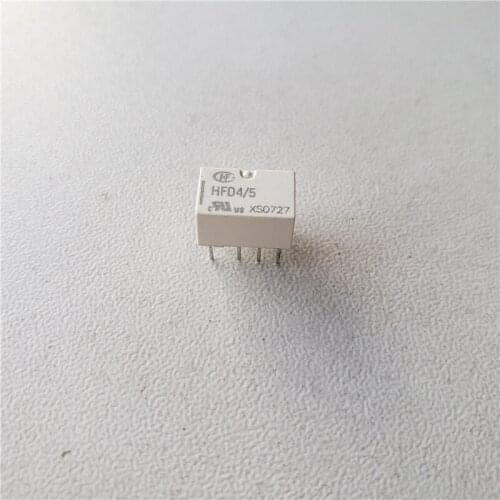 6pcs HF Signal relay HFD4-5V HFD4-12V HFD4-24V SR 2A relay 8 pin 5V/12V/24VDC DIP relay