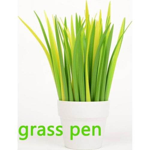 60pcs Kawaii Gel Ink Pen Lot Grass Pens for School Office Supplies Cute Korean Stationery Student Writing Pens Novelty Prizes
