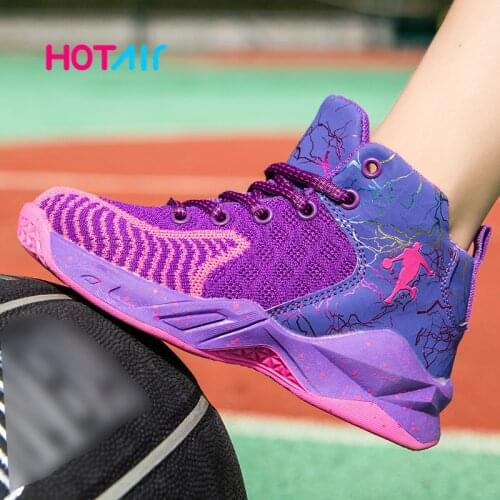 Boys Basketball Shoes 2020 New Autumn Kids Sneaker Outdoor Big Children Shoes Non-slip Footwear Basket Sport Shoes Boy