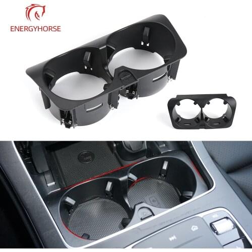Center Console Insert Drinks Cup Holder For Benz W205 W213 W253 W447 2056800691 Car Interior Accessories Parts For C E GLC Class