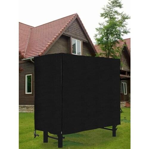 Log Rack Cover Oversize Universal Foldable Waterproof And Dustproof Oxford Cloth All Weather Protection Log Rack Covers